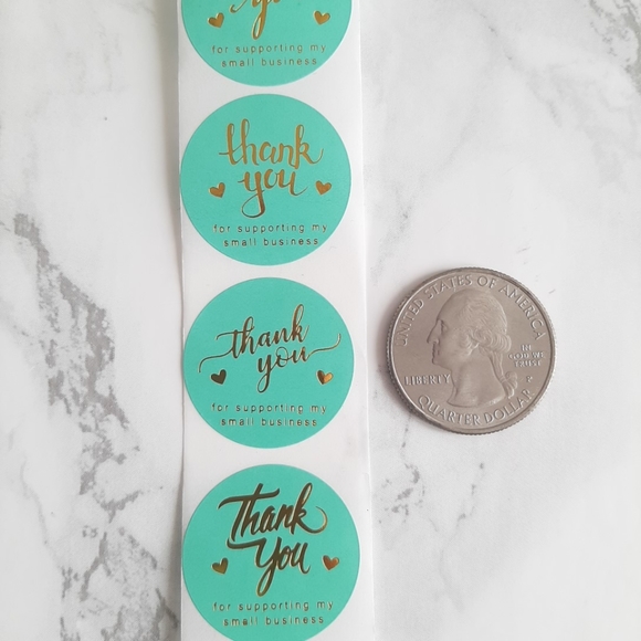 50 Thank you Stickers - Picture 4 of 6